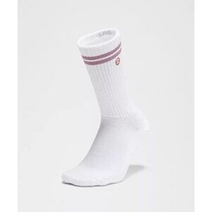 Daily Essential Socks - White/Lavender Lux